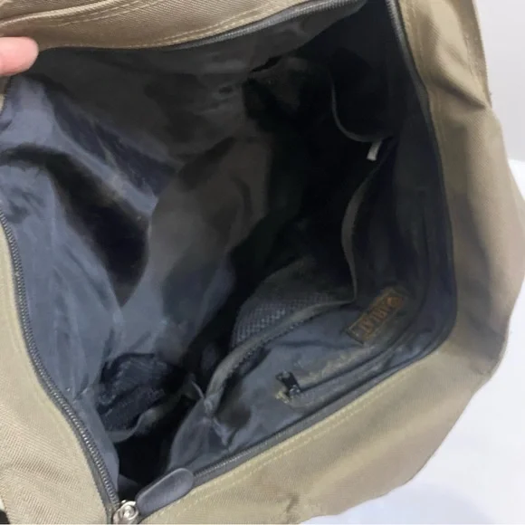 Ariat Carryall Canvas Tote Bag Organizer Team Olive Green Barn Equestrian - Picture 5 of 9